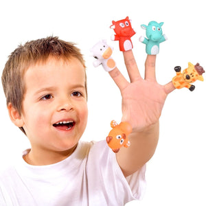 Easter Eggs with Animal Finger Puppets - PopFun