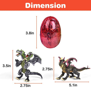 Easter Eggs with Dragon Toys 12 Pack - PopFun