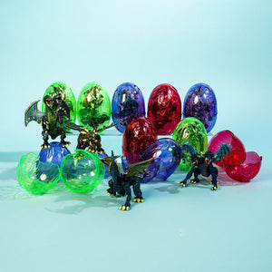 Easter Eggs with Dragon Toys 12 Pack - PopFun