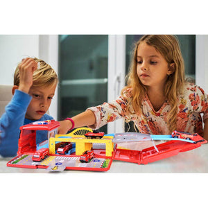 Electric Fire Truck with Carrier - PopFun