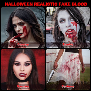 Fake Blood Solution 2 Bottles - PopFun