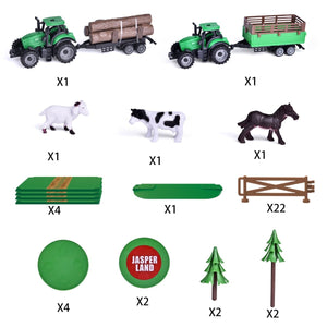 Farm Toys Set 102 PCs - PopFun