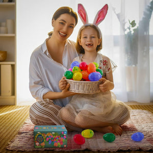 Fillable Galaxy Easter Eggs Bulk 30 Pcs - PopFun