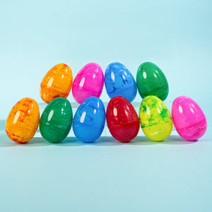 Fillable Galaxy Easter Eggs Bulk 30 Pcs - PopFun