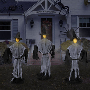 Glowing Halloween Witch Decor 3pcs - PopFun