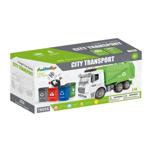 Green Recycling Truck Toy - PopFun