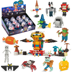 Halloween Building Bricks in Eggs - PopFun