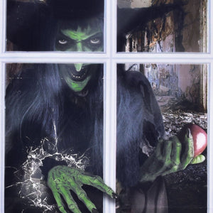 Halloween Decoration Witch Door Cover - PopFun