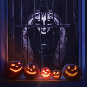 Halloween Female Ghost in Prison Curtain - PopFun