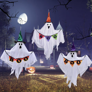 Halloween Ghost Decorations (3pcs) - PopFun