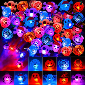 Halloween Party Favors: LED Rings for Kids - PopFun