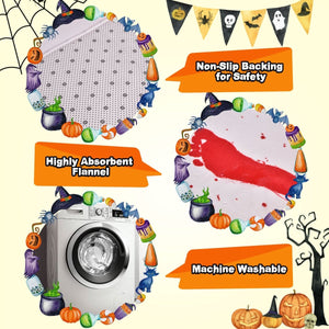Halloween Shower Curtain Set 4pcs - PopFun