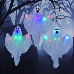 Hanging Ghosts Outdoor Lights Set - PopFun