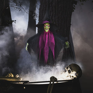 Hanging Green Witch - PopFun
