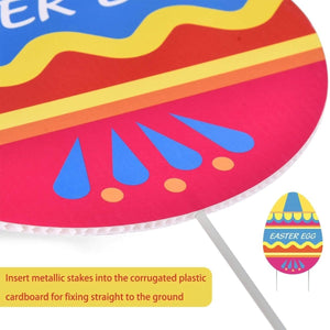 Holiday Garden Stakes: 12 Easter Themed Yard Stakes - PopFun