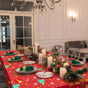 Home Decor Christmas Tree Tablecloth - PopFun