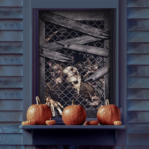 Indoor Halloween Decor Zombie Curtain - PopFun