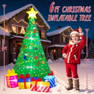 Inflatable Christmas Tree with LED - PopFun