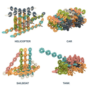 Interlocking Snowflake Toy Set - PopFun