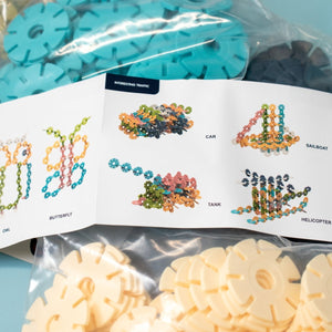 Interlocking Snowflake Toy Set - PopFun