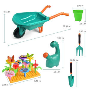 Kids' Garden Wagon and Tools Set - PopFun