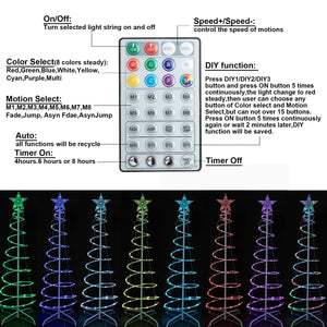 LED Spiral Tree Light - PopFun