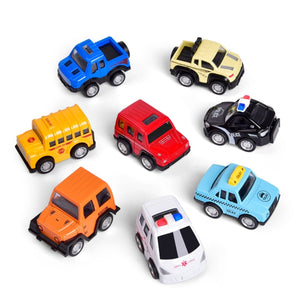 Metal Pull Back Cars (8 Pcs) - PopFun