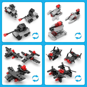 Military Cars Building Blocks - PopFun