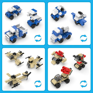 Military Cars Building Blocks - PopFun