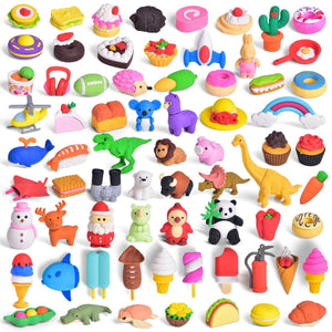 Mini Toys: Puzzle Erasers (70pcs) - PopFun