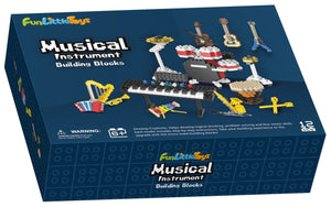 Music Themed Mini Building Blocks - PopFun