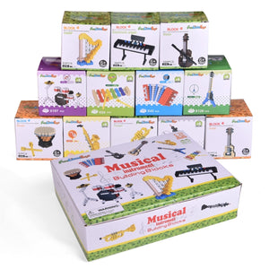 Music Themed Mini Building Blocks - PopFun