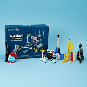 Music Themed Mini Building Blocks - PopFun