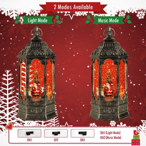 Musical Snow Globe Lantern - PopFun
