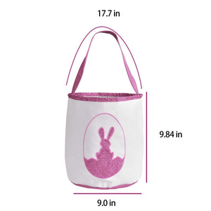 Pink Easter Bunny Basket - PopFun
