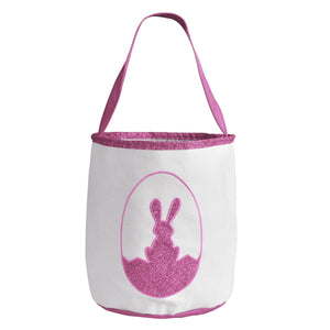 Pink Easter Bunny Basket - PopFun
