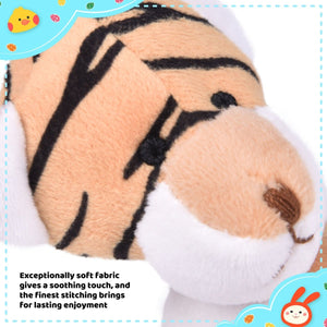 Plush Animal Keychain Easter Eggs 8pcs - PopFun