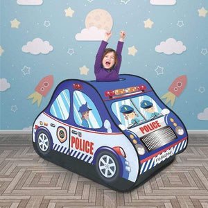 Police Car Play Tent - PopFun