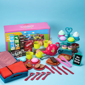 Pretend Play Princess Tea Party Toy - PopFun