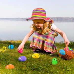 Printed Fillable Easter Eggs 48 Pcs - PopFun