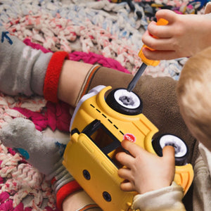 School Bus Building Blocks - PopFun