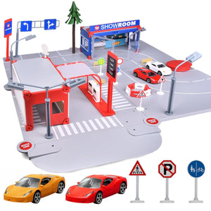Showroom and Petrol Station Set - PopFun
