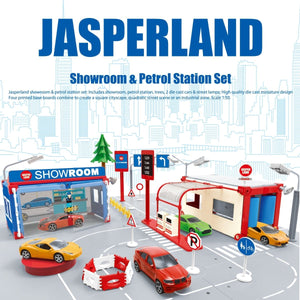 Showroom and Petrol Station Set - PopFun