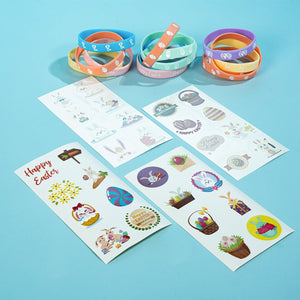 Silly Slap Bracelets 72 Piece Party Pack - PopFun