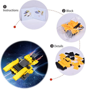 Spaceship Mini Building Blocks - PopFun