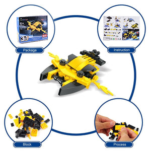 Spaceship Mini Building Blocks - PopFun