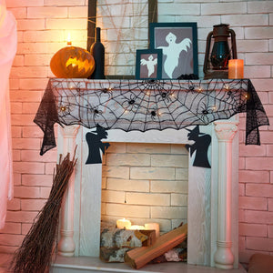 Spiderweb Mantel Scarf - PopFun