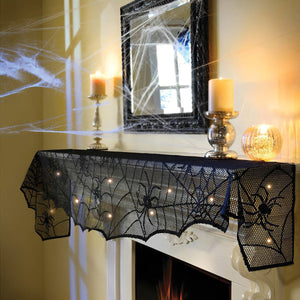 Spiderweb Mantel Scarf - PopFun