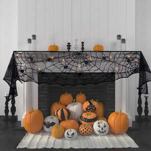Spiderweb Mantel Scarf - PopFun