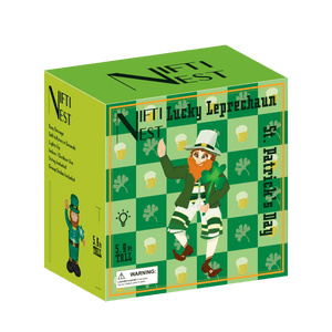 St. Patricks Day Leprechaun Inflatable (5.9ft) - PopFun